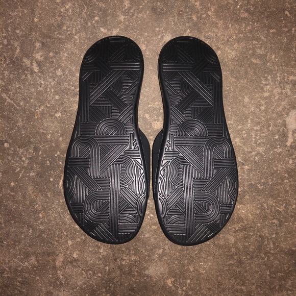 ***SOLD*** Nike Ultra Comfort 3 Slide Black White - Picture 6 of 8